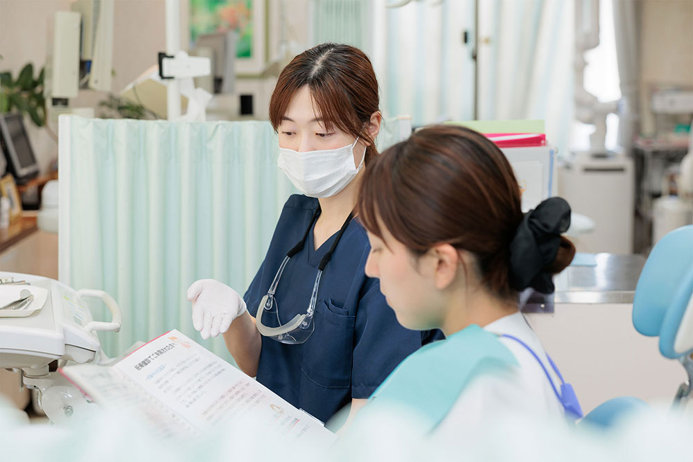 むし歯や歯周病のない健康な歯を目指して